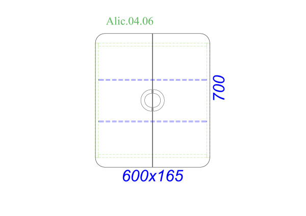 Зеркало Aqwella Аликанте 50 Alic.02.05